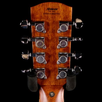 Alvarez ABT60CE-8SHB Artist 60 8-string Baritone Acoustic-electric Guitar - Shadowburst Bild 7