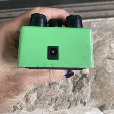 Ibanez TS9 Tube Screamer TA75558P - 1983 Green Vintage MIJ Made in Japan Electric guitar pedal overdrive pedal image 3