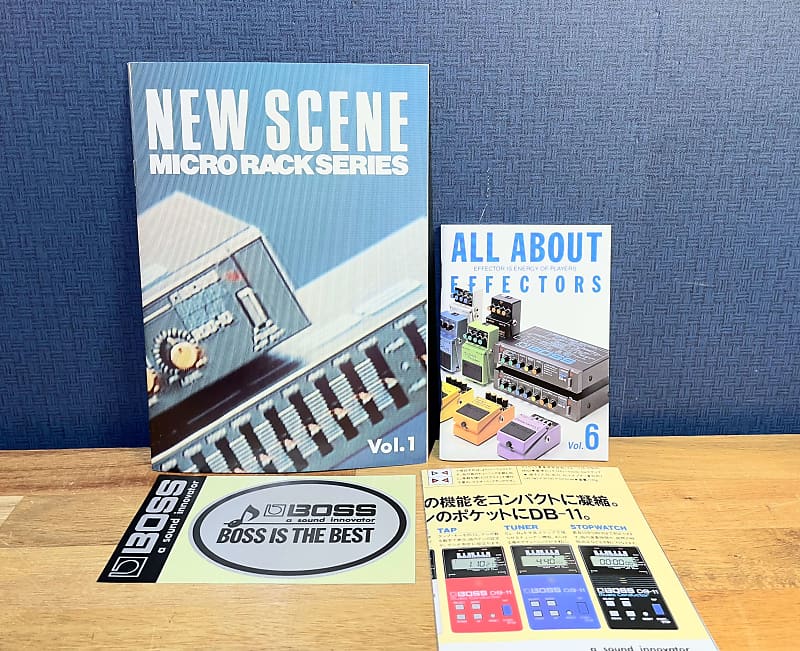 All About Effectors Vol 6, Boss New Scene Micro Studio Reverb UK