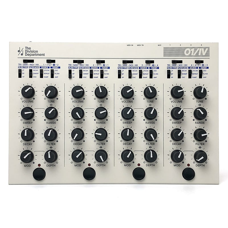 [Mint] The Division Department 01/IV Analog Drum Synthesizer Module