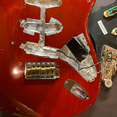 Fender Stratocaster Custom Shop built for Marshall Crenshaw 2003 - Transparent image 13