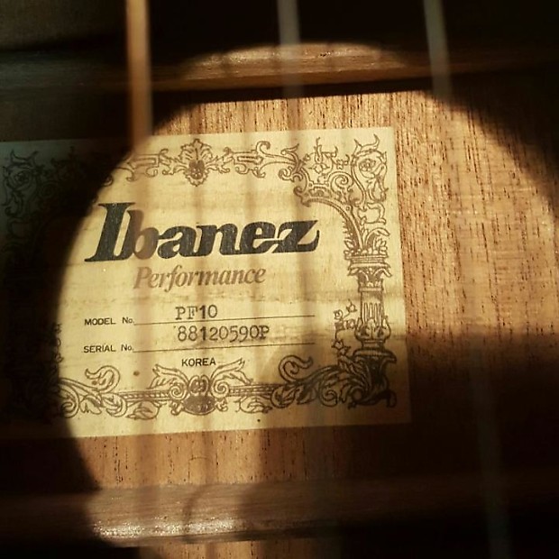 Ibanez pf10 sale korea