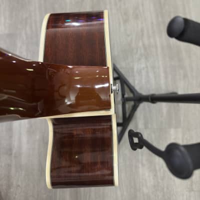 Ibanez AEB105E 5-String Acoustic-Electric Bass Purpleheart Fretboard Natural image 10