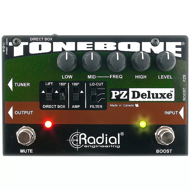 Radial Tonebone PZ-Deluxe Acoustic Preamp image 1