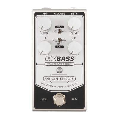 Reverb.com listing, price, conditions, and images for origin-effects-dcx-bass-tone-shaper-drive-pedal