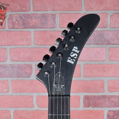 ESP Kiso Custom Shop MX-250 “Blitzkrieg” Customization by Hutchinson Guitar Concepts Satin Aged Metallic 2006 w/Gator Hardshell Case image 9
