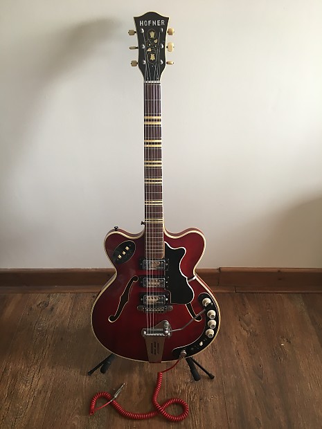 Hofner 4575 Verithin 1964 Cherry Red