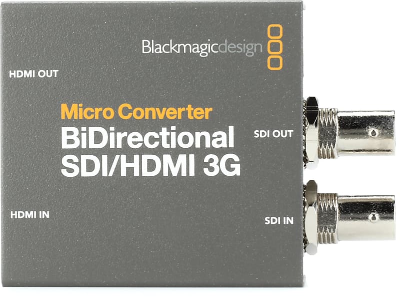 Blackmagic Design Bidirectional SDI/HDMI 3G Micro Converter | Reverb