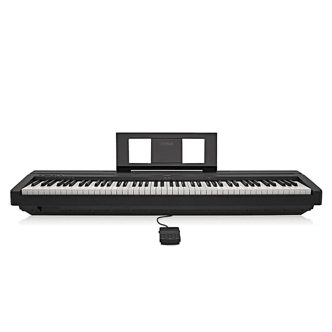 Yamaha Piano numérique portable noir + Pupitre + Pédale P45B