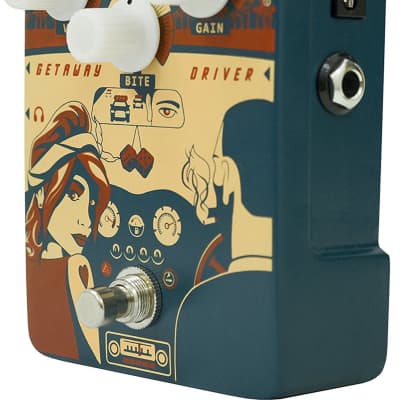 Orange Getaway Driver '70s Amp-in-a-Box Overdrive Pedal image 3