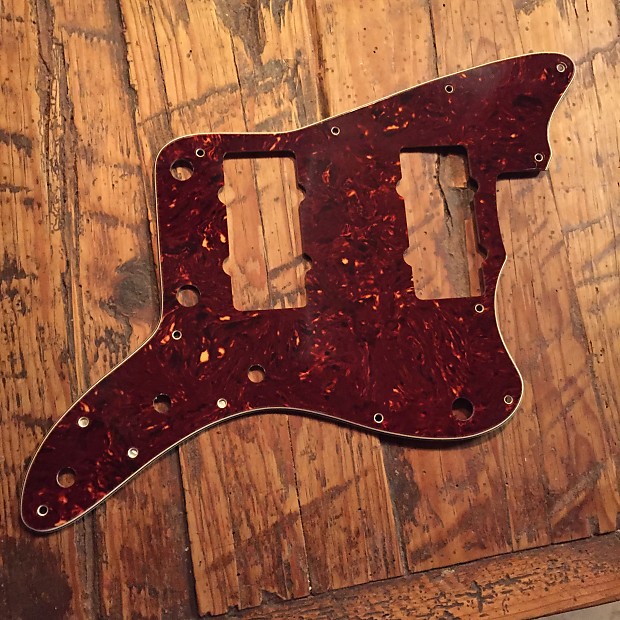 Fender Jazzmaster Pickguard Tortoise Shell Lead Circuit Only Reverb