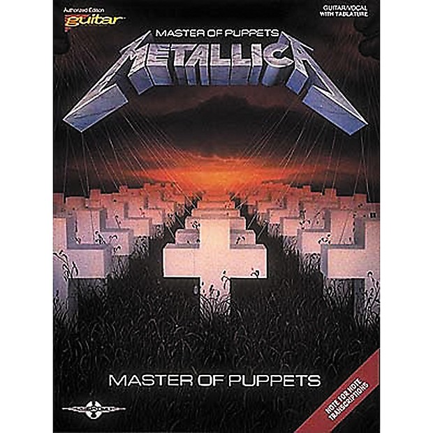 Cherry Lane Metallica Master of Puppets Guitar Tab Book image 1