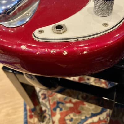 Fender Precision Bass 1966 Candy Apple Red image 14