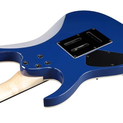Ibanez GRGA120QA-TBB RGA Series Electric Guitar Trans Blue Burst with Free Pro Setup image 2