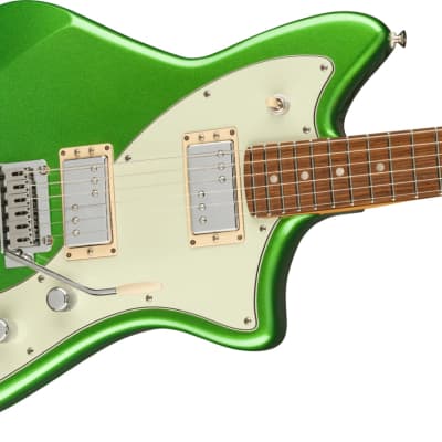 Fender Player Plus Meteora HH Electric Guitar Pau Ferro Fingerboard, Cosmic Jade image 7
