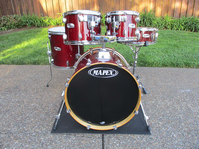 Mapex M Series Birch Shell Drum Kit, Jazz Sizes, 20" Kick, Reverb