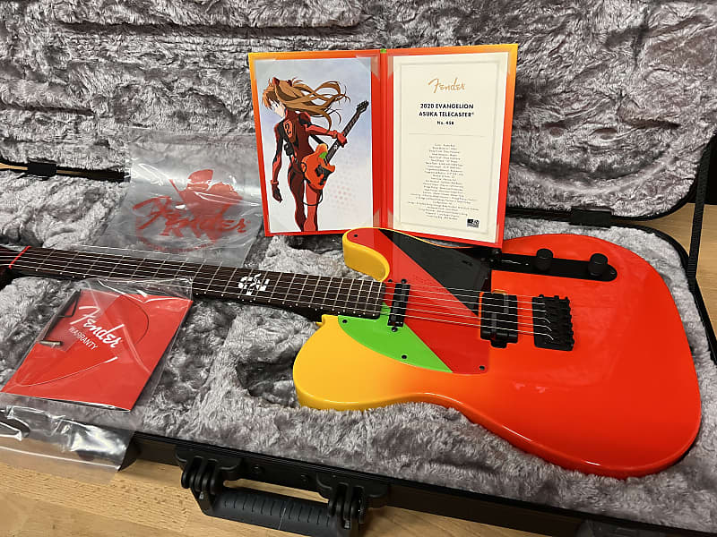 Fender Custom Shop Evangelion Asuka Telecaster 2020 - Orange image 1