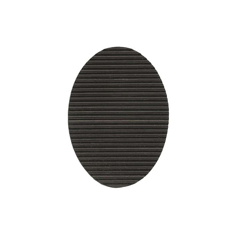 Replacement Ribbed Rubber Tread Base Pad for Vox "Egg" Foot Pedals image 1