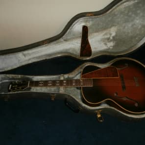 Vintage 1930's Recording King (Gibson) 1124 M5 Acoustic Archtop Guitar w/ Case! image 1