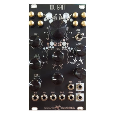 Schlappi Engineering 100 Grit Eurorack Module Black  [Three Wave Music] image 1
