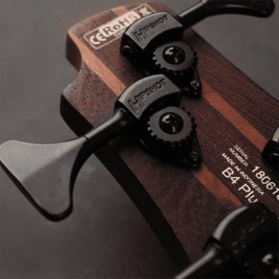 Cort B4PLUSASRMOPTB Artist Series B4 Plus AS RM Double Cutaway 4-String Electric Bass Guitar image 6