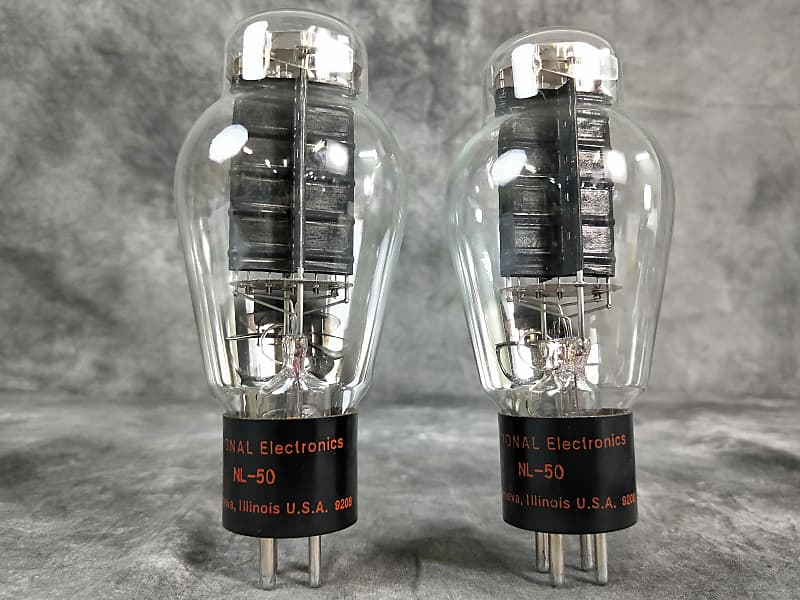 NATIONAL ELECTRONICS　真空管　NL-50　計2個セット NATIONAL ELECTRONICS NL50 2本