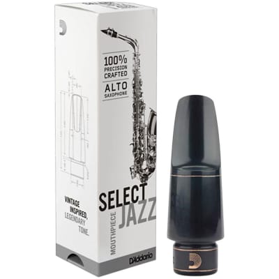 D'Addario Woodwinds Select Jazz Alto Saxophone Mouthpiece D7M image 3