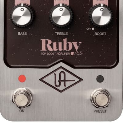 Universal Audio Ruby '63 Top Boost Amplifier | Reverb