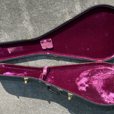 1971 Gibson Flying V Medallion guitar case. Rare vintage case to cradle your baby. for sale