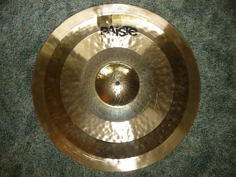 paiste prototype 20" ride cymbal with multi lathing / Reverb