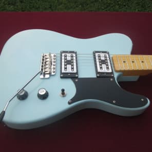 Blue Frog Custom Shop Made in USA Hybrid Single Cutaway Electric Guitar Hybrid Tele/lp/strat 2015 image 6