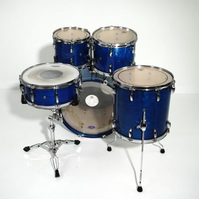Pearl Export in Blue with Snare 20,10,12,14,14 image 5