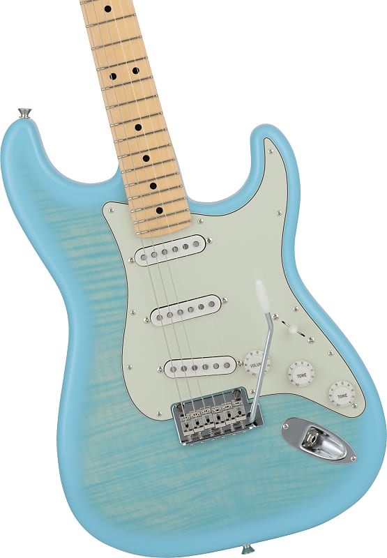 ギター Fender Stratocaster Celeste Blue Fender 2024 Collection Made in Japan Hybrid II Stratocaster