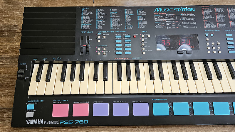Yamaha PSS-780☆FMシンセサイザー☆MIDI搭載☆日本製 Yamaha PSS780 - A quick demo before I posted it 3 years