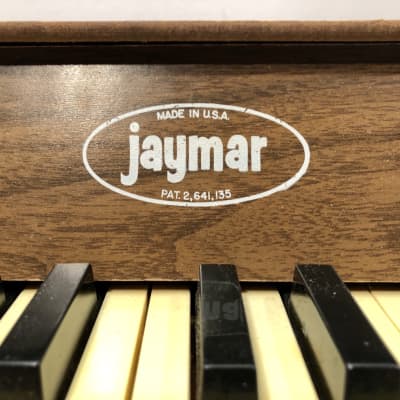 Vintage Jaymar circuitbent modified toy piano schoenhut The Classic 1970s Brown image 4