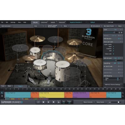 Toontrack Superior Drummer 3 - Virtual Instrument & Drum Production Plug-in -  Win/Mac Download Card image 2