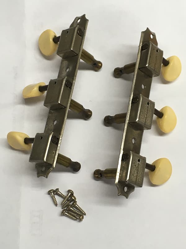 Vintage 3x3 Kluson Deluxe Tuners For Gibson LP SG Jr Reverb UK