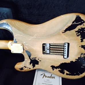 Fender Custom Shop Masterbuilt John Mayer Blk1 The Black One Relic Stratocaster image 11