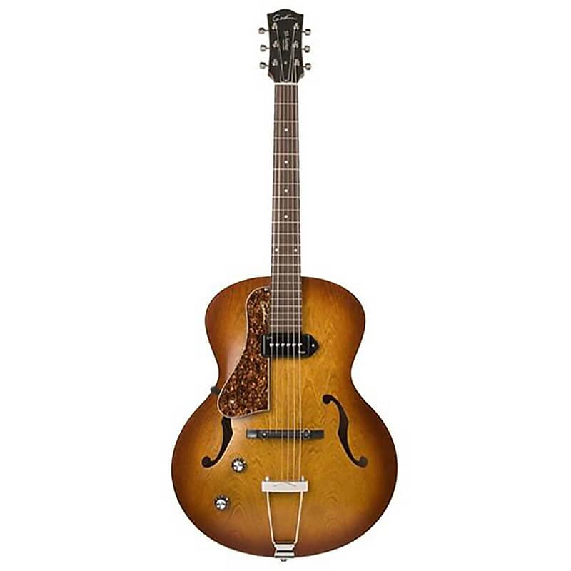 Godin 5th Avenue Kingpin Archtop Hollow Body Left-Handed Electric Guitar image 1