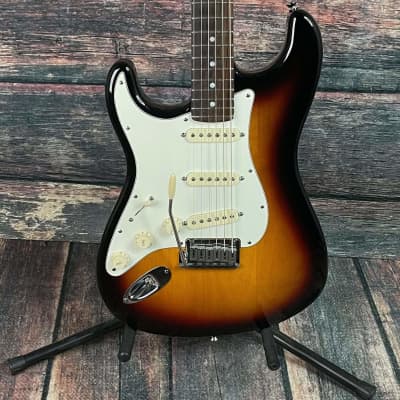 Used Fender 2006 Left Handed USA 60th Anniversary Stratocaster with Case - Sunburst image 1
