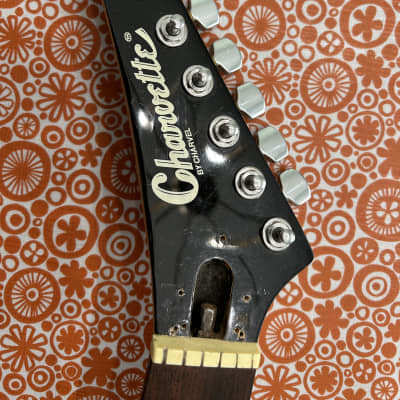 Charvette By Charvel reverse headstock neck w/ tuners for sale