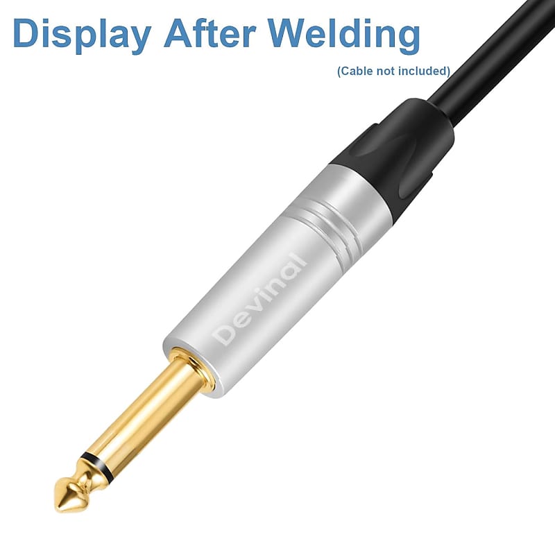 6.35mm To Xlr Jack 6.35mm (1/4 Inch) Trs Male To 3 Pin Xlr Male Balanced  Interface Cable For Microphone, Stage, Dj Pro - Audio & Video Cables -  AliExpress