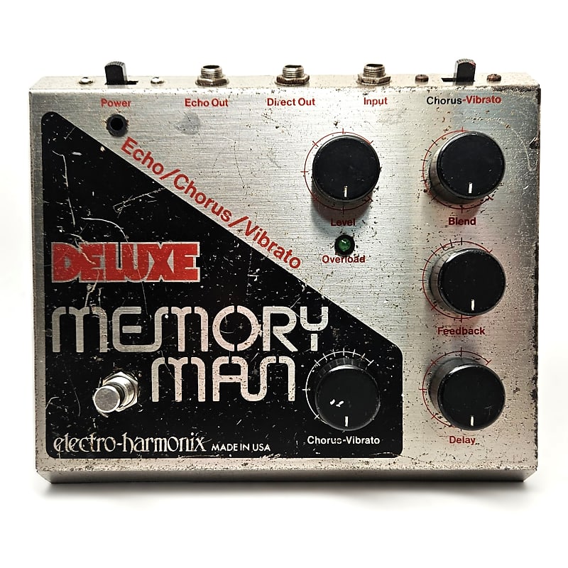 Vintage Electro Harmonix Deluxe Memory Man Reverb