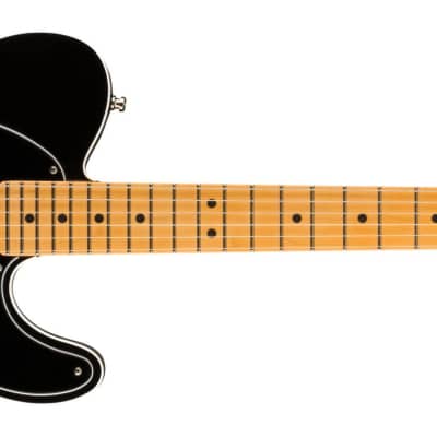 Fender American Ultra Luxe Telecaster Floyd Rose HH MN - Mystic Black for sale