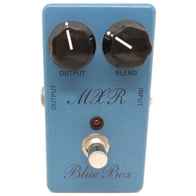 MXR Blue Box Script ブルーボックス オクターブファズ MXR® BLUE BOX™ FUZZ - Dunlop