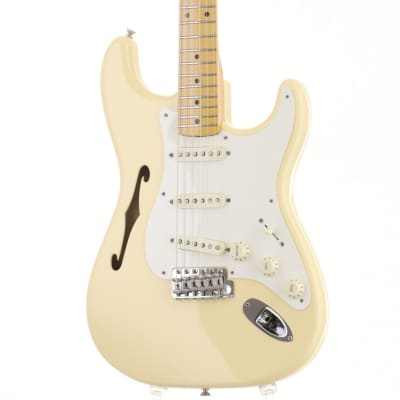 Fender USA Eric Johnson Stratocaster Thinline Vintage White [SN EJ19230] (05/09) for sale