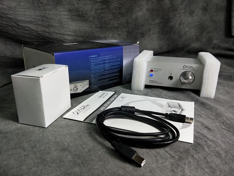 Furutech ADL GT40 | 24-bit/96KHz GT40 USB DAC with Phono Stage image 1