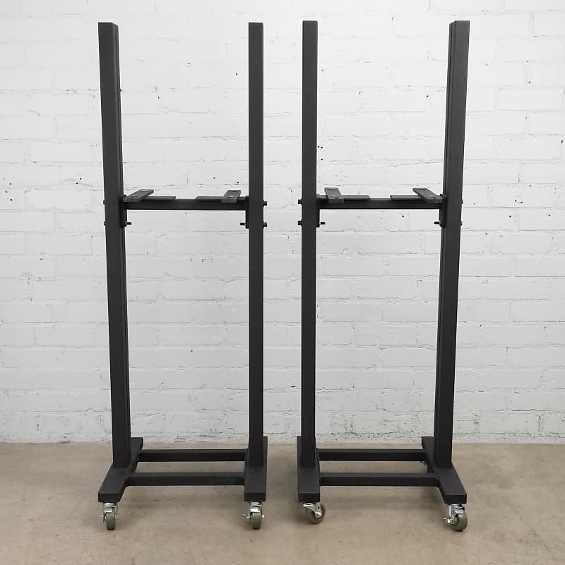 Sound Anchors ADMID Custom ATC SCM50 Speaker Monitor Stands w/ Wheels #52037