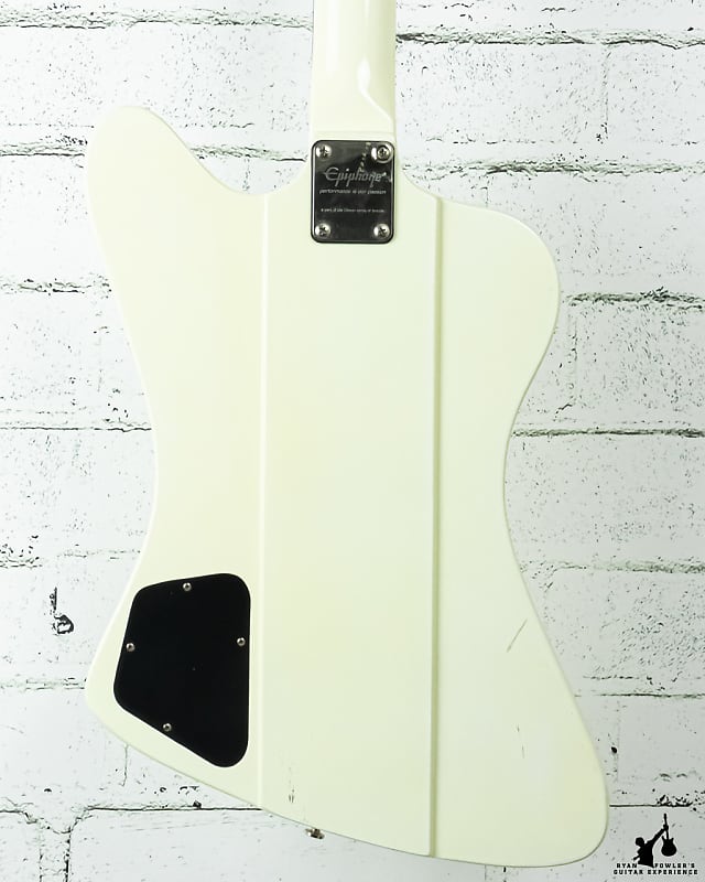 Epiphone Custom Shop Thunderbird IV Bass in TV Silver - The