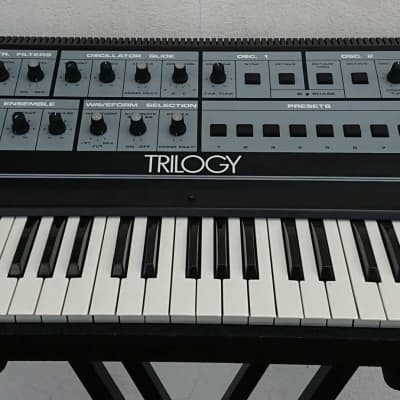 CRUMAR TRILOGY Vintage Analog Italian Synth and String Machine RARE